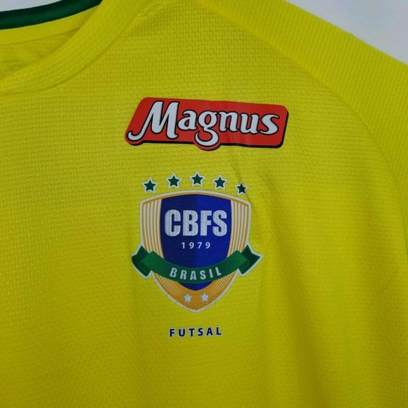 2018 Penalty Soccer Jersey 2XL Brazil Futsal Home - Picture 5 of 8